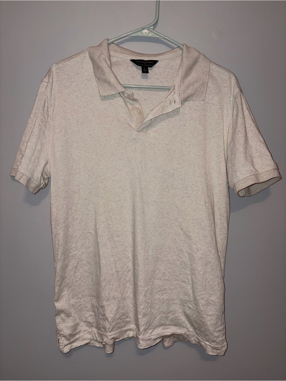 Banana Republic Cotton Luxe Touch Performance Polo Small